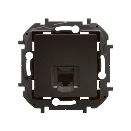 NP4301BKLegrandمقبس نيلويه RJ45 Cat5e UTP أسود مثبت بالحائط