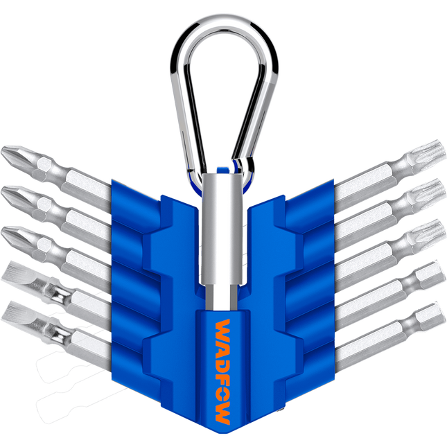 WBS1601Wadfowمجموعة رؤوس مفكات 11 قطعة WBS1601