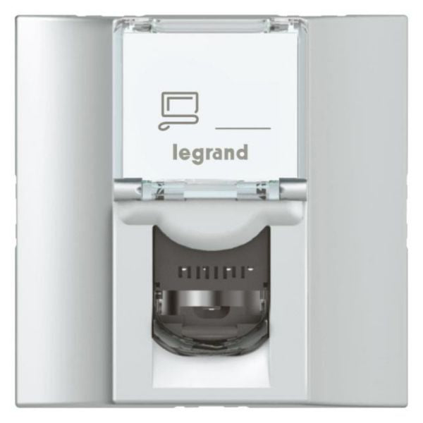 078629Legrandموزاييك مقبس RJ45 الفئة 6A STP ألومنيوم