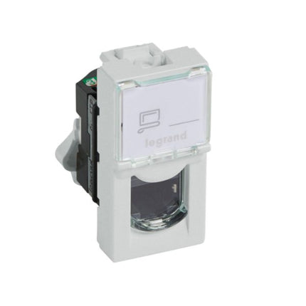 572907LegrandArteor مقبس RJ45 الفئة 5e FTP وحدة واحدة ألومنيوم ناعم