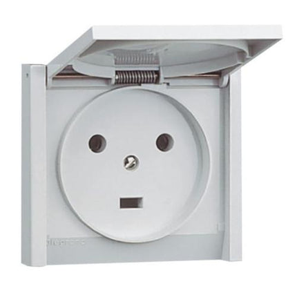 055703Legrandمأخذ كهربائي Legrand Plexo IP 44 بقوة 20A 2P+E رمادي