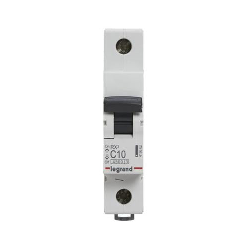 419662Legrandقاطع دارة Legrand RX3 أحادي القطب 10A منحنى C