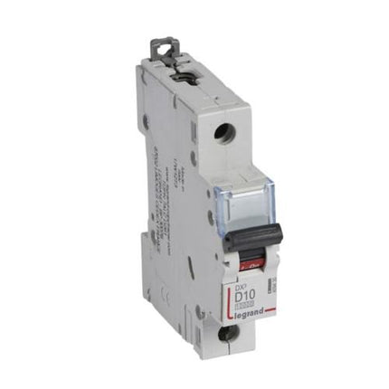 409430Legrandقاطع دارة Legrand DX3 أحادي القطب 10A منحنى D