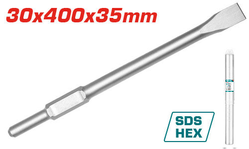 TAC1531301Total Toolsإزميل همر عفريت توتال 30X 410 مم