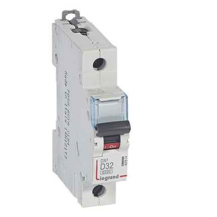 407974Legrandقاطع دارة Legrand DX3 أحادي القطب 32A منحنى D 6kA