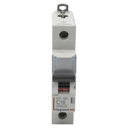 407670Legrandقاطع دائرة Legrand MCB DX3 6000A أحادي القطب 16A منحنى C