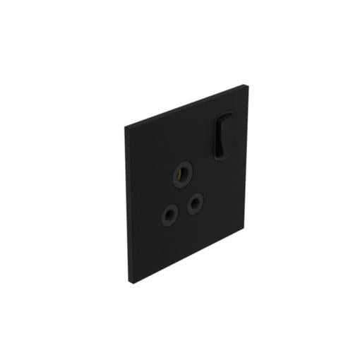 AR-68425LegrandArt d'Arnould مقبس معياري بريطاني أحادي 5A مع مفتاح أسود مات