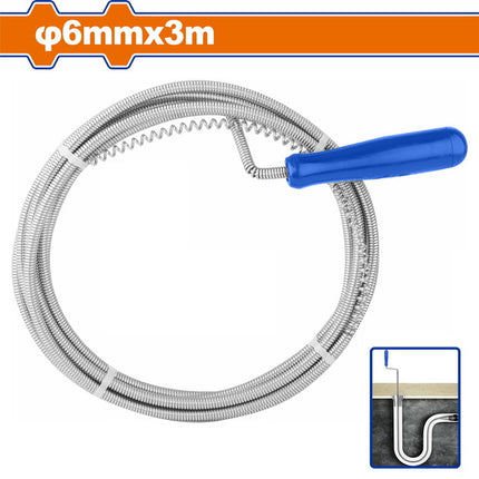 WDD2303Wadfow WADFOW مرونة تنظيف الأنابيب حلزونية