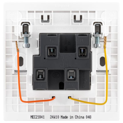 MEC21041BLLegrandمفتاح أوبريا ثنائي القطب 20 أمبير مع مؤشر LED أسود مات