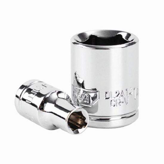 DQ4017Deliمفتاح مقبس 1/2" قصير ديلي 17 ملم