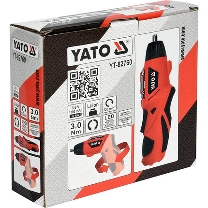 Yato Cordless Screwdriver 3.6V , YT-8276020