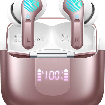 ORDTOP i13 Bluetooth Headphone In-Ear Pink