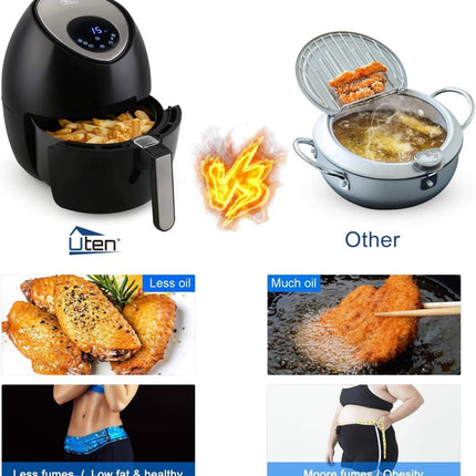 Uten Air Fryer 4.5L 1500W , HF-8919DTS