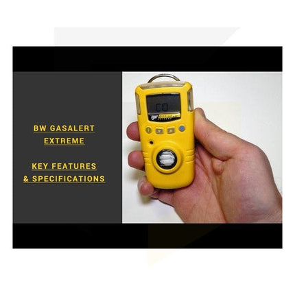 GAXT-N-DL
BW Technologiesكاشف غاز أكسيد النيتروجين BW GasAlert Extreme أصفر