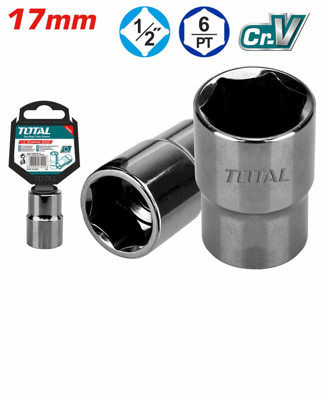 THTST12171Total ToolsTHTST12171 مقبس سداسي 1/2″