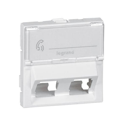 078613Legrandمهايئ لجوند RJ45 موزايك أبيض