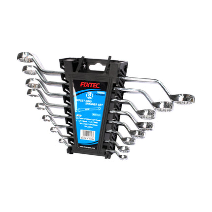 FHOR0008Fixtecمجموعة مفاتيح الحلقة المائلة 8 قطع من فيكستك CRV متري