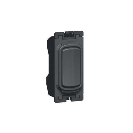 735514Legrandوحدة شبكة مفتاح Synergy ثنائي الاتجاه قابل للارتداد مركز إيقاف 20AX 250V رمادي