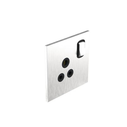 AR-68125LegrandArt d'Arnould مقبس بريطاني قياسي أحادي 5A مع مفتاح فولاذ مصقول
