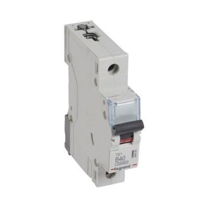 404088Legrandقاطع دائرة Legrand TX3 أحادي القطب 40A 10kA منحنى B