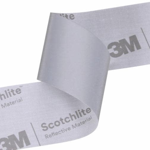 71003079283Mمادة 3M Scotchlite العاكسة 8910 نسيج فضي شعار 25.4 ملم