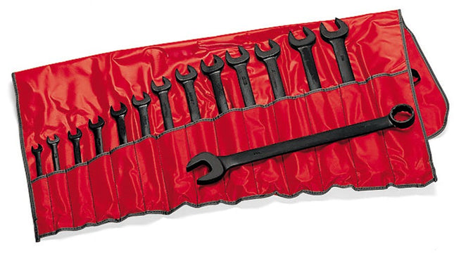 GOEX714KBSnap-Onمجموعة مفاتيح سناب-أون 14 قطعة SAE فلات درايف