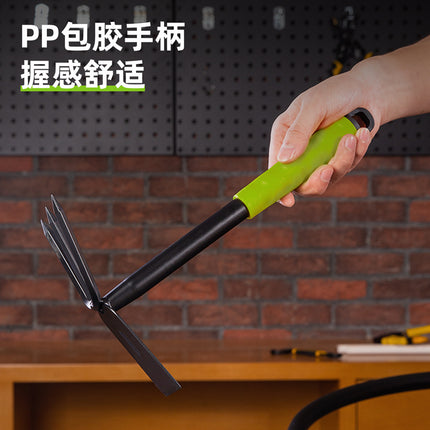 DL580814Deliدلي تولز DL580814 مجرفة حدائق مزدوجة الاستخدام 31 سم (أصفر)