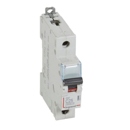 407672Legrandقاطع دارة Legrand DX3 أحادي القطب 25A منحنى C