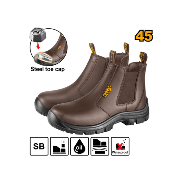 SSH08SB.45INGCOحذاء العمل INGCO SSH08SB.45 مقاس 45 أحذية السلامة