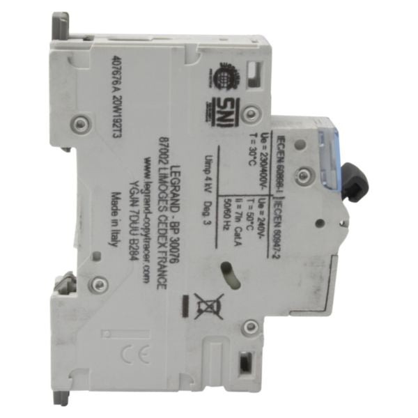 407676Legrandقاطع دورة ليجراند DX3 أحادي القطب 63A منحنى C