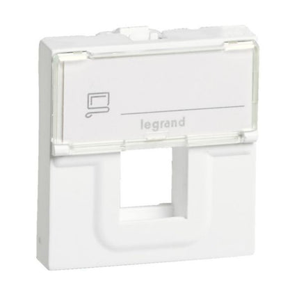 572338Legrandمحول Arteor لمقبس البيانات Systimax موصل واحد وحدتان أبيض