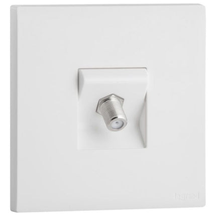 MEC41066WHLegrandمقبس تلفاز Obria من نوع F أبيض مات