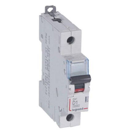 407963Legrandقاطع دارة Legrand DX3 أحادي القطب 1A منحنى D بسعة 6kA