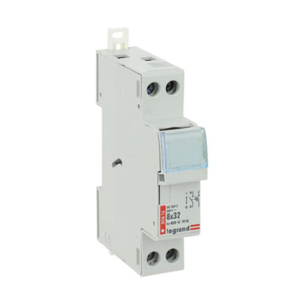 005816Legrandحامل الفيوز الصناعي ليجراند للفيوزات الأسطوانية 8.5x31.5mm 400V أحادي+محايد