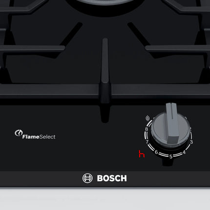 سلسلة 8 دومينو موقد غاز 30 سم سيراميك، أسود