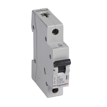 419669Legrandقاطع دارة Legrand RX3 أحادي القطب 50A منحنى C