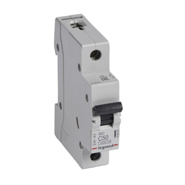 419669Legrandقاطع دارة Legrand RX3 أحادي القطب 50A منحنى C