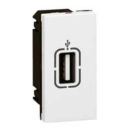 572275Legrandمقبس USB أنثى أرتيور 1 وحدة أبيض ليجراند