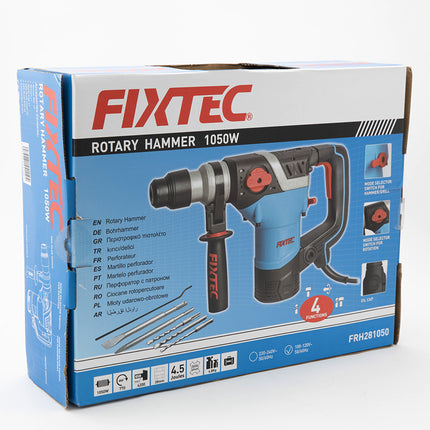 FRH281050Fixtecمثقاب دوار FIXTEC 1050W 42 ملم SDS-Plus