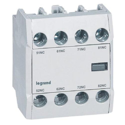 416857Legrandكتلة جهات اتصال مساعدة 4NC من Legrand CTX3 بتثبيت أمامي