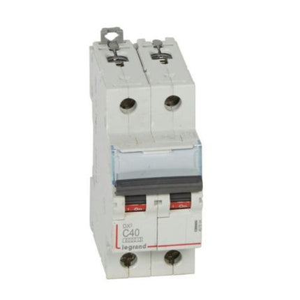 407804Legrandقاطع دارة Legrand DX3 ثنائي القطب 40A منحنى C