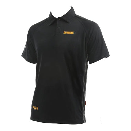 DeWalt Rutland Polo Shirt - Black/Grey | DWC125-013