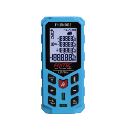 FHLDM100Fixtecجهاز قياس المسافة بالليزر فيكستك 100 متر مع ذاكرة 99 مجموعة لاسلكي