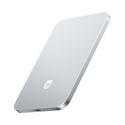 Xiaomi UltraThin Magnetic Power Bank 5000 15W Glacier Silver