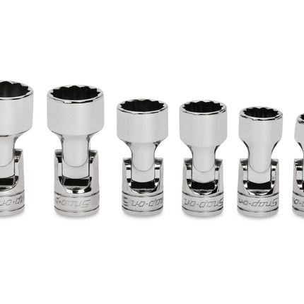 206FUASnap-Onمجموعة مقابس 6 قطع 3/8 بوصة من سناب أون