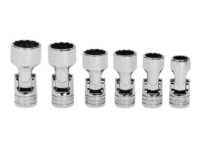 206FUASnap-Onمجموعة مقابس 6 قطع 3/8 بوصة من سناب أون