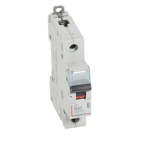 407436Legrandقاطع دائرة Legrand MCB DX3 بسعة 6000A قطب واحد 40A منحنى B