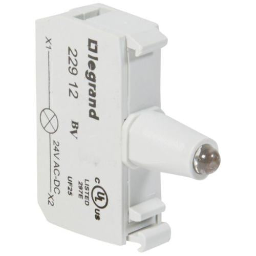 022912Legrandكتلة كهربائية Osmoz برأس مضاء أخضر 12-24V AC/DC