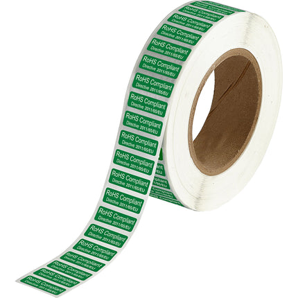 RoHS Complaint Labels 