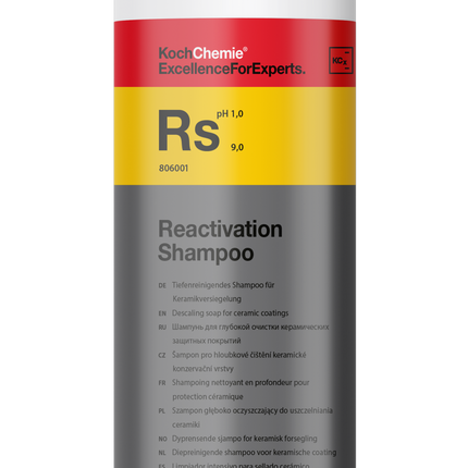 شامبو تجديد أداء طلاء السيراميك Reactivation Shampoo 1 لتر كوش كيمي | RS